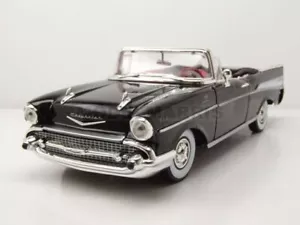 MOTORMAX 79831 MOTOR-MAX - CHEVROLET - BEL AIR CABRIOLET - SPIDER 1955 - 007 JAM - Foto 1 di 5
