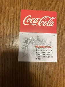 NEW 2025 Red fishtail Coke dash calendar - Picture 1 of 1
