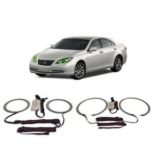 Bright Green Angel Eye Headlight Halo kit for Lexus ES350 07-09 - Foto 1 di 2