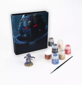 Warhammer 40,000 Secret Level Space Marine Captain (justian) Paint Set - Picture 1 of 9
