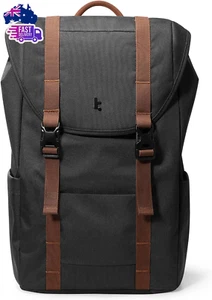 Flap Laptop Backpack, Lightweight, Water-Resistant Casual Daypack, Durable Work- - Picture 1 of 12