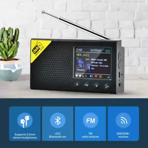 Multi Functional Color Screen Portable Home DAB Digital Radio - Picture 1 of 12