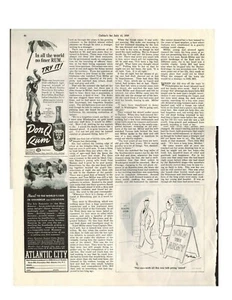 Ron Don Q Puerto Rico 1939 vintage y Atlantic City NJ de Colliers 15/07/1939  - Imagen 1 de 1