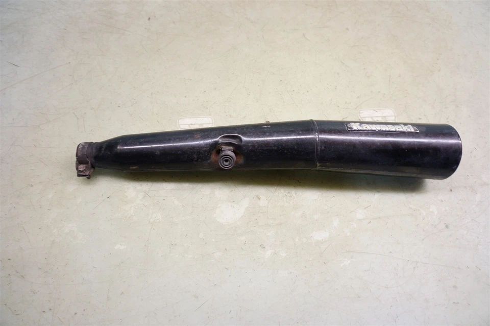 Silenciador de escape izquierdo Kawasaki OEM 84-85 ZX750 GPZ750 KAW0360750 *2720 Foto 1 de 4