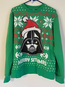 Star Wars Darth Vader Merry Sithmas Christmas Ugly Sweater Men's Size Small - Picture 1 of 7