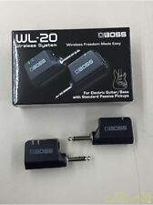 BOSS WL-20 Guitar Wireless System with Box Instruction manual USB cable FC USED