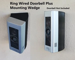 Ring Wired Doorbell Plus (Ring Pro) Keilhalterung Eckmontageset 15-90 Grad - Bild 1 von 11