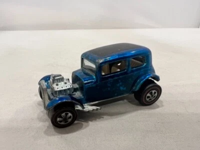 Ford Vicky Blue 32 clásico Hot Wheels Redline 1968 - jugado con estado Foto 1 de 4