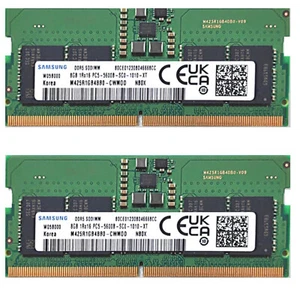 2x 8GB 16GB RAM PC5-5600B DDR5 SO DIMM 5600Mhz f. Lenovo ThinkCentre M90q Gen 3 - Bild 1 von 1