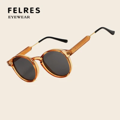 Hombres Mujeres Sombrilla Redonda Clásica Gafas de Sol Conducción al Aire Libre Moda Gafas Nuevas Foto 1 de 4