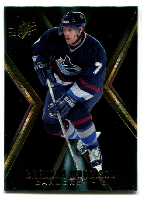 2005-06 SPx Brendan Morrison Card #89 Vancouver Canucks - Image 1 of 1
