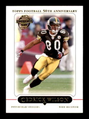 2005 Topps #110 Cedrick Wilson NM/NM+ Steelers 242569 - Image 1 of 2