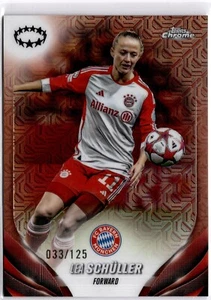 Lea Schuller 2023-24 Topps Chrome Women's Rose Gold #93 Bayern #033/125 - Picture 1 of 2