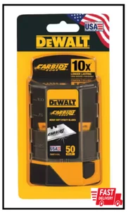 Dewalt Carbide Utility Knife Blades 50-Pack - Picture 1 of 1
