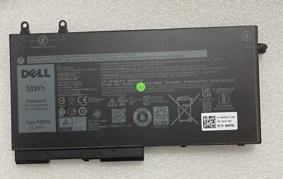 Bateria OEM Dell Latitude 5400 5410 Precision 3540 51WH R8D7N 0R8D7N BT2 - Imagem 1 de 3
