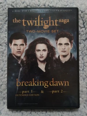 The Twilight Saga: Breaking Dawn Part 1 & 2 2-Disc Set Extended Edition DVD D83 - Image 1 of 2