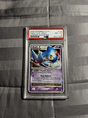 POKEMON LEGENDS AWAKENED AZELF LV. X #140 ULTRA RARE HOLO FOIL PSA 8 NM-MT - Image 1 of 2