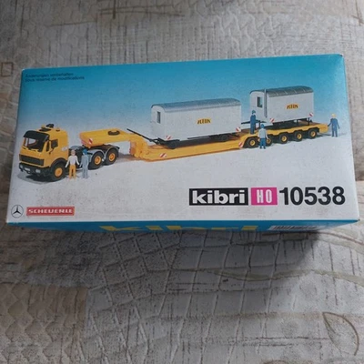 Kibri Bausatz Tieflader Mercedes  HO 10538 NEU - Bild 1 von 3