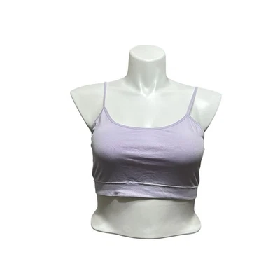 Bralette No Boundaries Plus 3XL para mujer púrpura ajustable inalámbrico sin relleno Foto 1 de 4