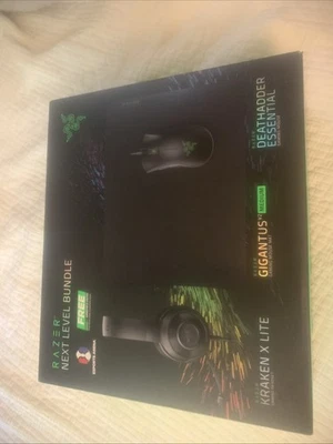 Razer Next Level Bundle - Gaming headset, mouse, and mouse pad - New in Box - Image 1 of 4