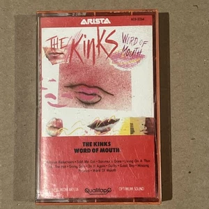 The Kinks Word Of Mouth (Cassette, 1984) Great Condition! AC8-8264 - Picture 1 of 5