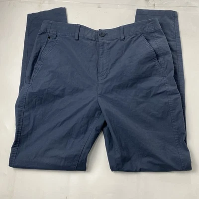 Eddie Bauer Travex Pants Women's Navy Blue Hiking Outdoor Chino Tapered Size 10 - Image 1 of 4