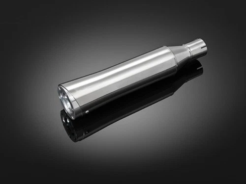 Silenciador Highway Hawk Hh 65 802 acero inoxidable cepillado Foto 1 de 1