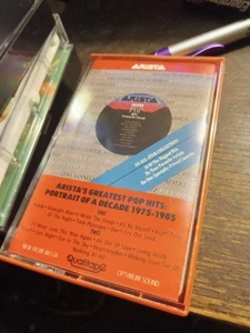 Arista's Greatest Pop Hits: Portrait of a Decade 1975-1985 (1985) Cassette Tape - Picture 1 of 2