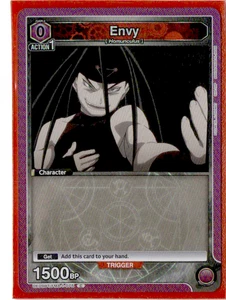 Envy (Box Topper Foil) | UE09BT/FMA-1-075 | Union Arena Fullmetal Alchemist - Picture 1 of 1