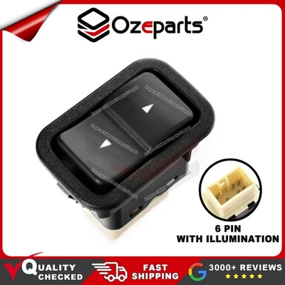 1x Power Window Switch W/Illumination Ford Falcon Fairmont XR XR6 BA BF 02~08 - image 1 of 4