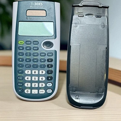 Texas Instruments TI-30XS MultiView Scientific Calculator - Blue W/Cover Tested - Image 1 of 4