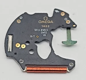 Omega Cal. Módulo de circuito de cuarzo 1432 - Placa Omega 6 Jewel Original - SB3W3 - Imagen 1 de 2