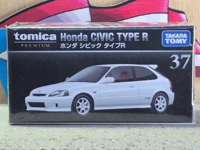 TOMICA PREMIUM #37 HONDA CIVIC TIPO R ESCALA 1/62 NUEVO EN CAJA ¡¡STOCK EE. UU.!!! Foto 1 de 4