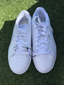 PUMA White Ladies Trainers Size 5.5 - Picture 1 of 7