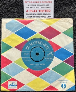 Michael Cox – Sweet Little Sixteen 7'' Vinyl 1961 CLEANED/TESTED VG+ VIDEO CLIP - Picture 1 of 7