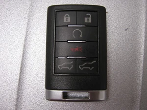 CADILLAC ESCALADE 2007-2014 KEYLESS REMOTE #1 OUC6000066 22756465 ORIGINAL OEM - Picture 1 of 7
