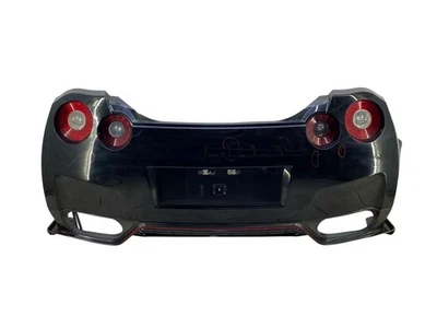 2012-2016 NISSAN GT-R REAR BUMPER COVER W/ TAIL LIGHTS SPLITTER EXTENSIONS OEM Foto 1 de 4