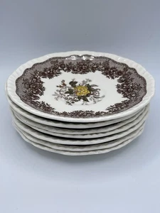 Vintage Mason's Ironstone Ascot Saucers England, 7 Available- Approx 5.875” D - Picture 1 of 18