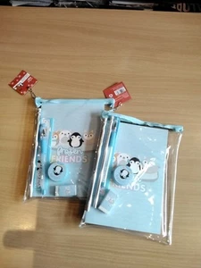2 X Brand New FROZEN FRIENDS Stationery Sets. Including Pencel Case - Picture 1 of 3