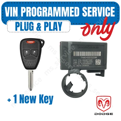 2008 - 2009 道奇 Durango Dakota 防盗器 68014273AE VIN 程序服务 — 第 1/2 张图片