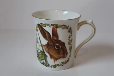 Vintage Rosina China Co. Ltd. Queens Fine Bone China 8 oz Coffee Tea Mug Cup - Image 1 of 4