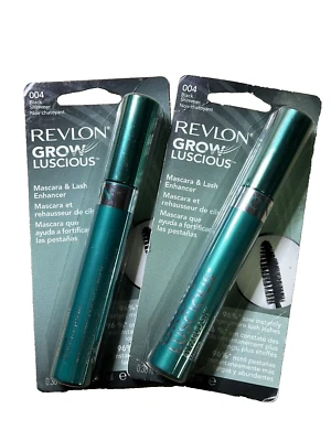 Revlon Grow Luscious Mascara & Lash Enhancer # 004 Black Shimmer (Pack of 2) - Image 1 of 2