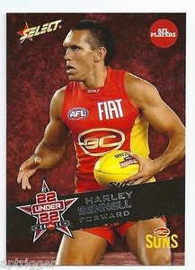 2014 AFLPA Under 22 Harley BENNELL Gold Coast - Picture 1 of 1