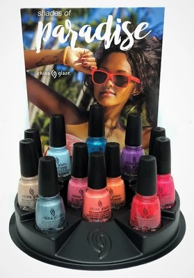 Esmalte de uñas China - SHADES OF PARADISE - 12 colores x 0,5 oz (1601-1612) Foto 1 de 4