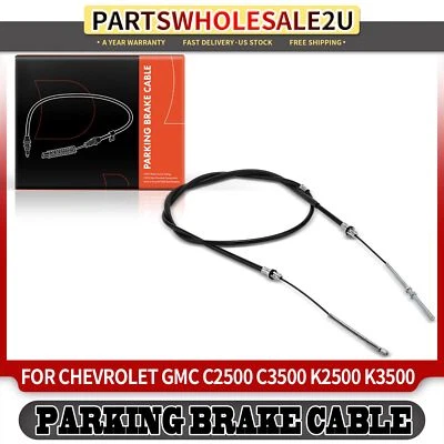 Cabo de freio de estacionamento traseiro direito para Chevrolet C2500 C3500 GMC K2500 K3500 - Imagem 1 de 4