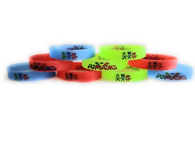 Máscaras PJ Inspiradas Niños Fiesta de Cumpleaños Favores - BRILLA EN LA OSCURIDAD (paquete de 9) Foto 1 de 4