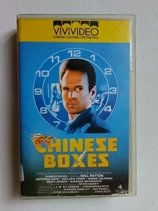VHS CHINESE BOXES ex nolo WILL PATTON ed. vivivideo1991 - Picture 1 of 4