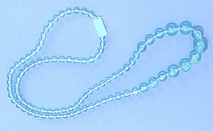 Hübsche hübsche Prinzessin Halskette blau Dornröschen Spiel Ersatzteil - Bild 1 von 1