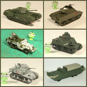 Tanque estadounidense 1:72 M3 Lee Stuart GMC DUKW M10 M17 MK IV Churchill ruso Eaglemoss - Imagen 1 de 18