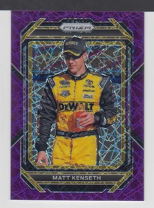 MATT KENSETH  : 2023 PANINI PRIZM - VELOCITY PURPLE PRIZM  /199  - CARD No # 46 - Picture 1 of 2